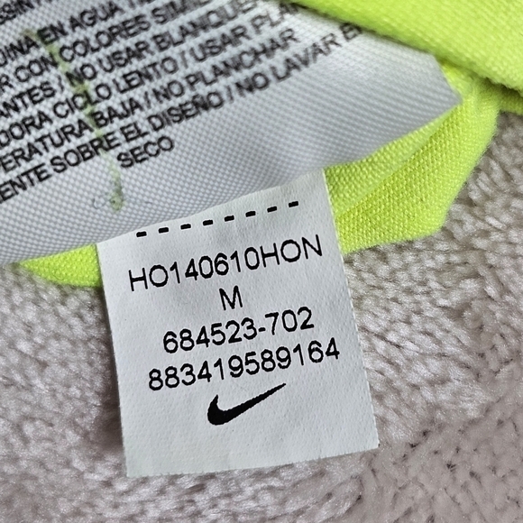 Nike Dri-Fit Quarter Zip Long Sleeve Pullover Size Medium * See Flaws - Picture 12 of 13